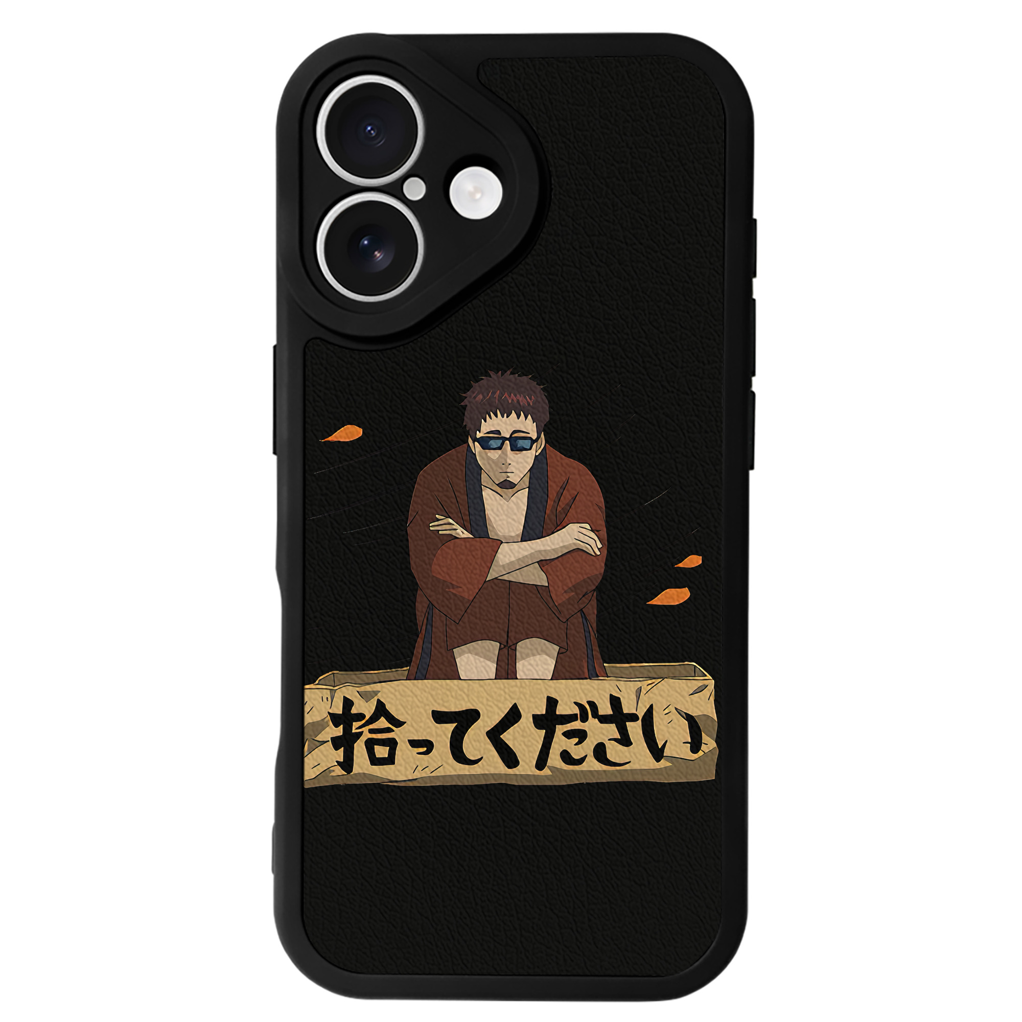 （画像用） ぎんたま 坂田銀時（さかたぎんとき） 神楽 志村新八（しむら しんぱち） GINTAMA Sakata Gintoki Kagura Shimura Shinpachi 【iPhone 16シリーズ対応】シリコンスマホケース（レザー調） 材質：シリコン